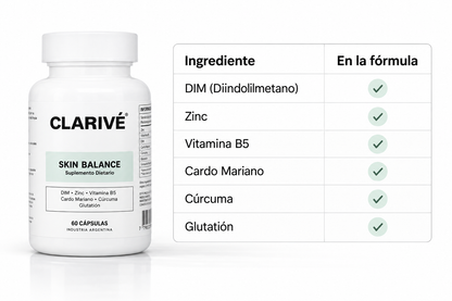 Clarivé® | Skin Balance · Acné Hormonal