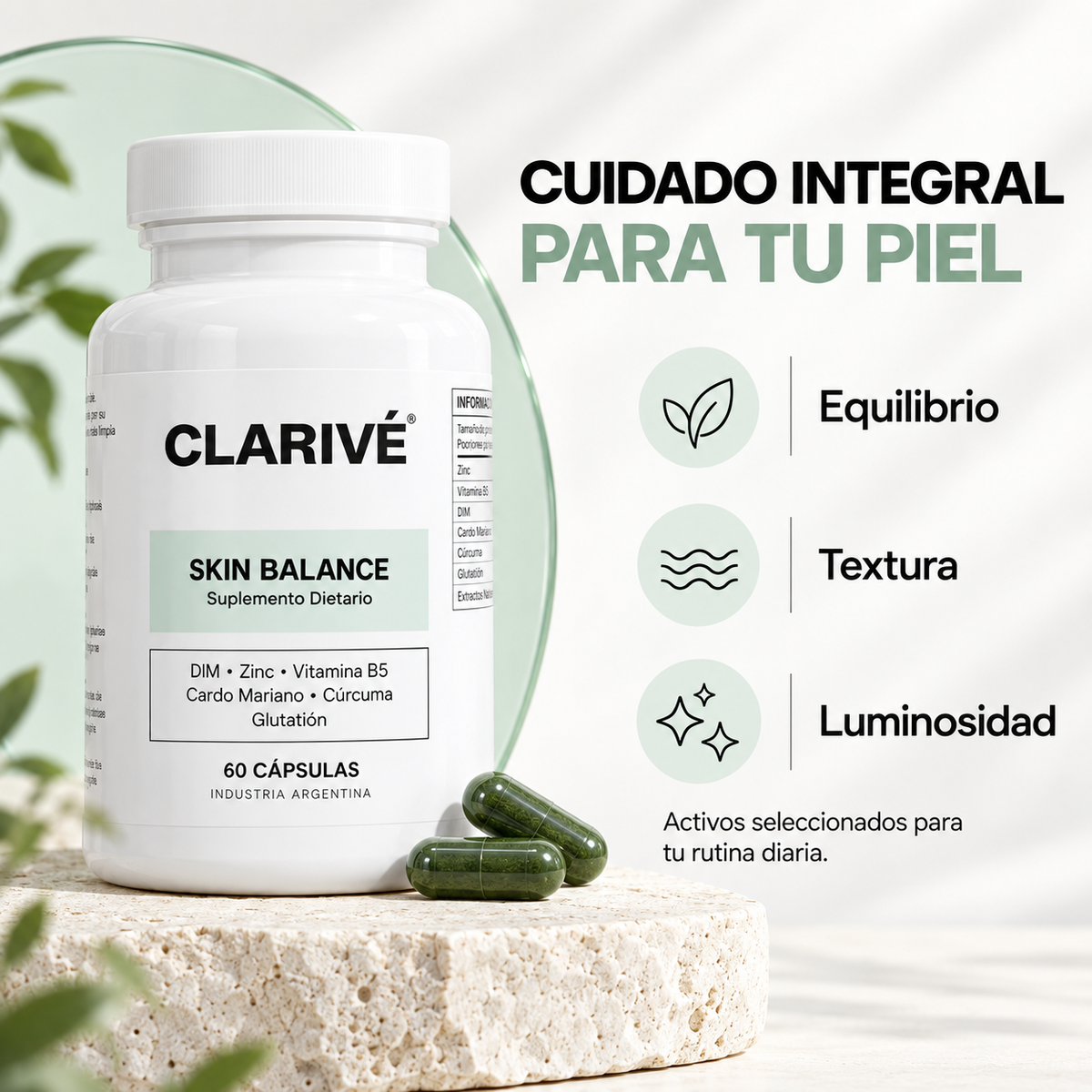 Clarivé® | Skin Balance · Acné Hormonal
